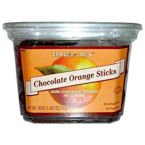 Trader Joes Chocolate Orange Sticks Chocolate Orange Chocolate