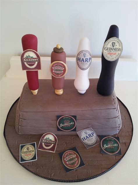 Pin By Mikaela Carlsson On Cakes In 2023 40th Birthday Cakes Birthday Beer Cake Beer Themed Cake