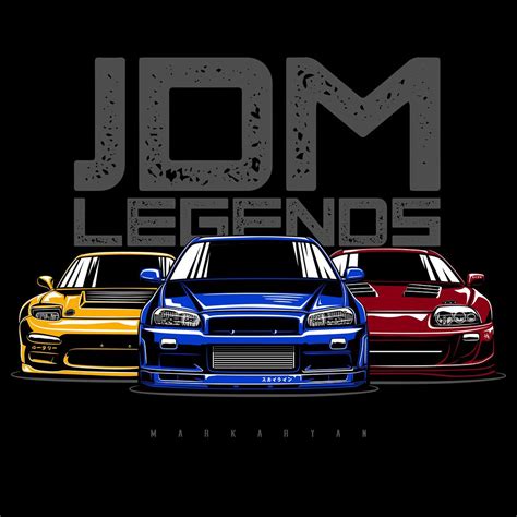 New Releases Monochrome Design Jdm Legends Supra Rx7 Skyline