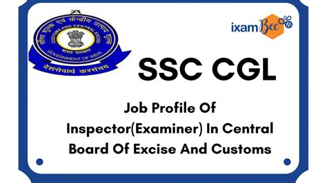 SSC CGL Inspector Examiner SSC Jobs And Career Promotion Posting