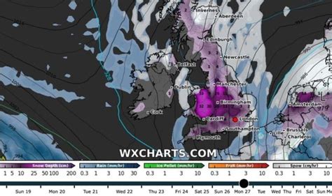 Uk Snow Forecast Brits Brace 12 Days Of Snow As Bitter Arctic Freeze