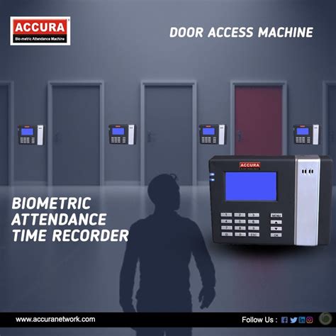 Digital Hi Security Accura Door Access Machine Biometrics Internet