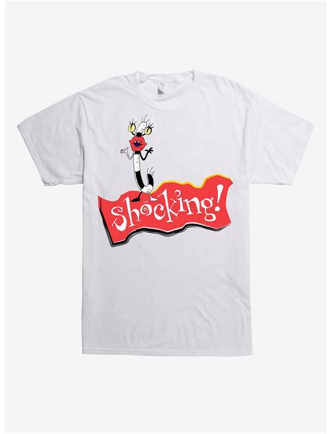 Aaahh Real Monsters Oblina Shocking T Shirt White Hot Topic