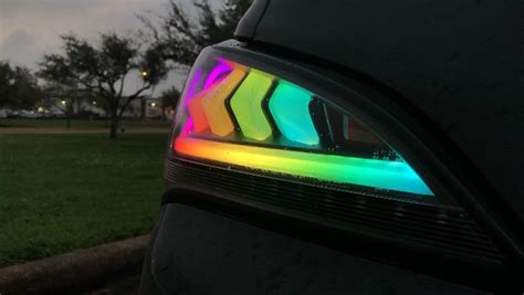 Ntxglow Mesmerizing Color Changing Tail Lights Video Car Assesories