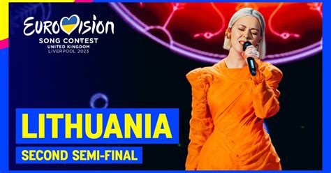 Monika Linkytė Stay Lithuania 🇱🇹 Second Semi Final Eurovision 2023