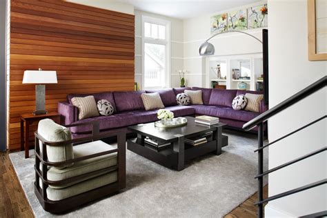 Great Looking Purple Couch Design Ideas