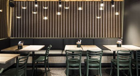 Buzz Saw Featured On Banquette Seating In The Grilld Flinders Lane