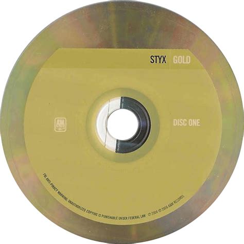 Carátula Cd1 De Styx Gold Portada