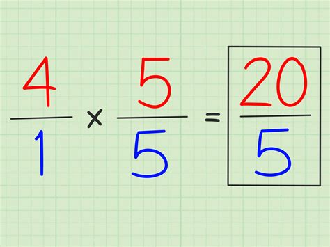 A numerator and a denominator. How to Convert a Whole Number to an Improper Fraction: 3 Steps