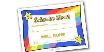 Science Star Award