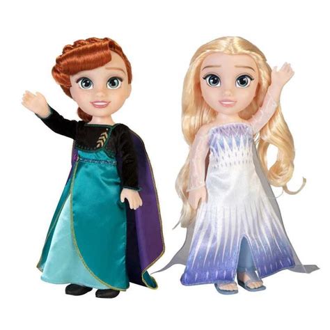 Frozen Elsa E Anna Bambole Cm Originale Frozen Le Regine Della Neve Jakks A