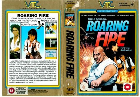 Roaring Fire 1981 On Vtc United Kingdom Betamax Vhs Videotape