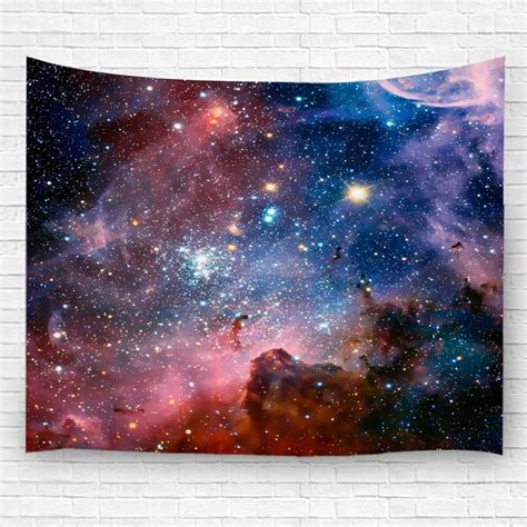 Starry Quest Tapestry Space Tapestry Fabric Wall Hanging Tapestry