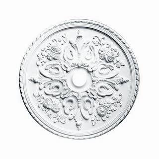 Prefinished medallions any mounted medallion 48 or less in thicknesses greater than 5/16 may be prefinished. 33 in. Versailles Medallion - 81033 in 2020 | Ceiling ...