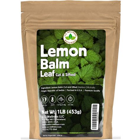 Lemon Balm Tea Bulk Herbal Tea Bulk Lemon Balm Leaf Melissa