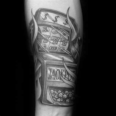 30 Slot Machine Tattoo Designs For Men Jackpot Ink Ideas