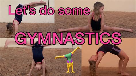 Kids Gymnastic Exercises Practise Youtube