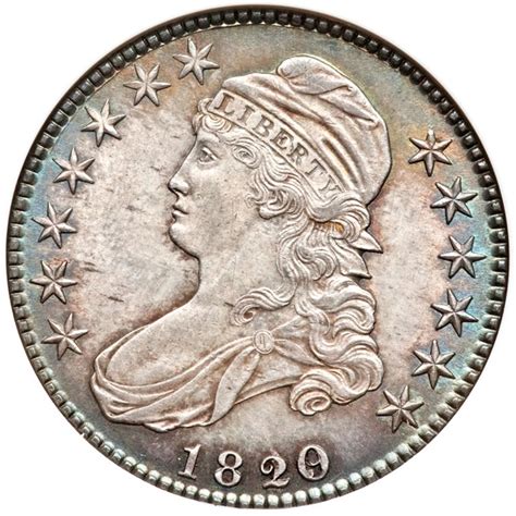 1820 Capped Bust Half Dollar Variety Images Overton