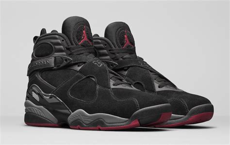 Air Jordan 8 Retro Bred Black Red Grey 305381 022 Available Now