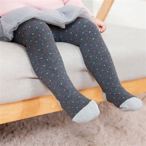 Winter Baby Girls Stocking Thick Cotton Warm Tight For Girls 2017 Kids