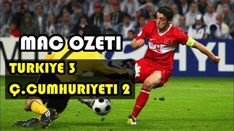 Türkiye Çek Cumhuriyeti 3 2 Euro 2008 Maç Özeti HD YouTube