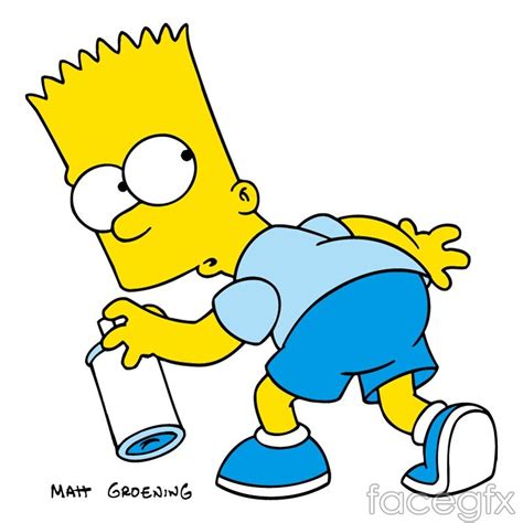 Batexinpusen Cartoon Vector Bart Simpson Simpsons Cartoon Cartoons