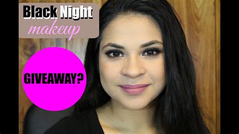 Black Night Makeup Giveaway Youtube