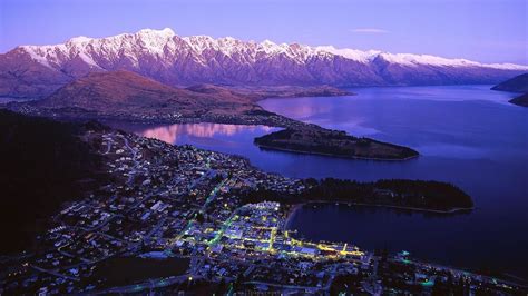 South Island New Zealand Lake Wakatipu New Zealand South Island