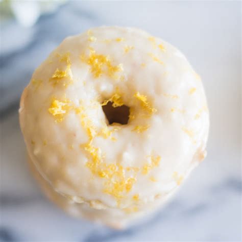 Baked Vegan Lemon Donuts Thyme And Love