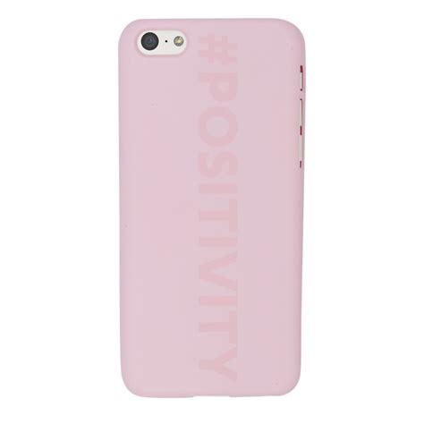 Positivity Phone Case Iphone 5c Pink Cybersmile