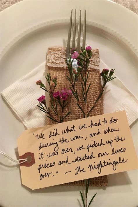A Book Club Dinner Table Setting Is Truly That Easy A Book Quote