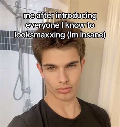 Looksmaxxing Tiktok Meme Looksmaxxing Know Your Meme