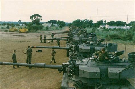 South African Olifant Mk1a Tanks Being Readied For The Last Coventional