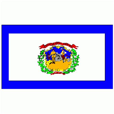 Wv Flag State Of West Virginia Flag Ultimate Flags