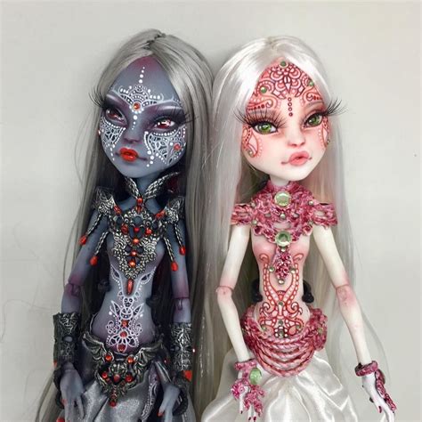 Custom Monster High Dolls Monster High Repaint Monster Dolls Custom