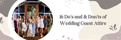 16 Dos And And Donts Of Wedding Guest Attire