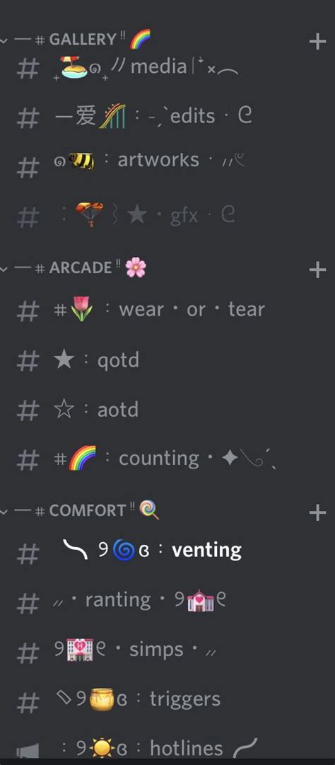 Discord Server Inspo In 2021 Cool Text Symbols Discord Discord Channels