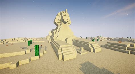 Great Sphinx Of Giza Minecraft Map