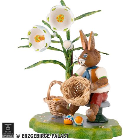 Easter Basket 10 Cm39in By Hubrig Volkskunst