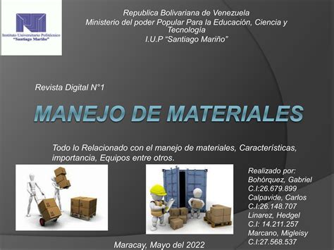 Manejo De Materiales By Hlinarez08 Issuu