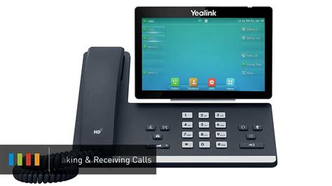 How To Use Yealink T57w Phone Youtube