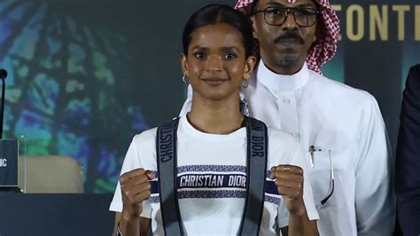 Ramla Ali To Inspire Saudi Arabias Women To Fight Is An Honour