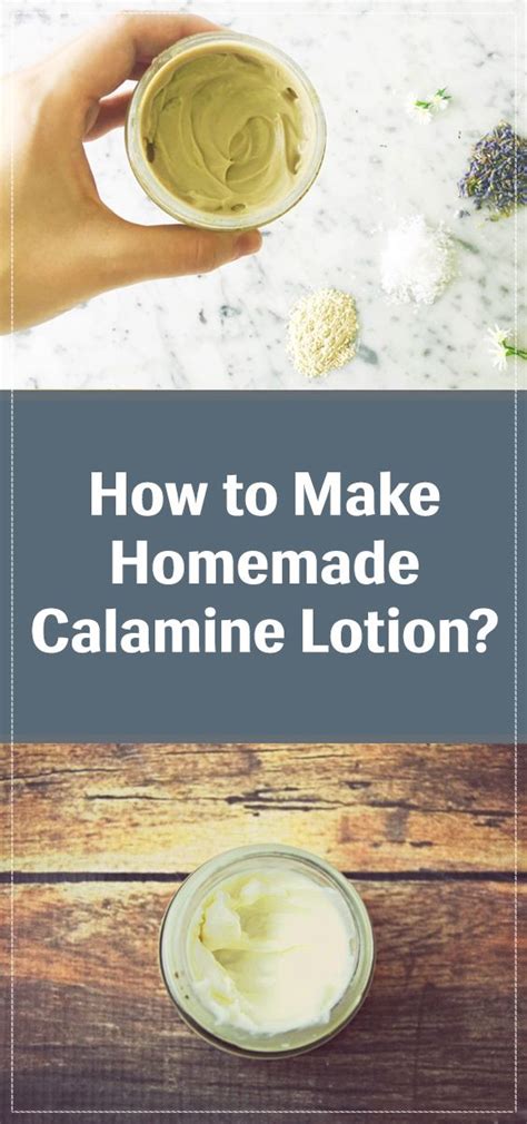 How To Make Homemade Calamine Lotion Diy Cosmetics Homemade