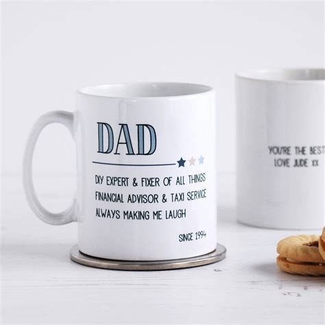 Dad Grandad Personalised Fathers Day Mug By Cloud 9 Design