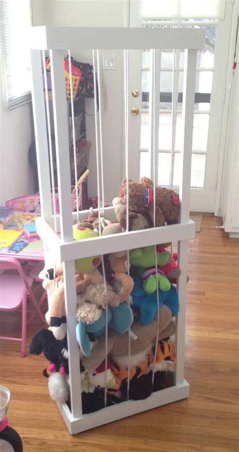 Diy ideas from experts on ty storage on hammocks, bean bag chairs, cages, zoo, crate storage, baskets and hanger stuffed animals are one of the best toy categories which adorable to flaunt and amazing to play with, due to their super soft, fluffy texture. Stuffed Animal Zoo build | Organizing stuffed animals ...