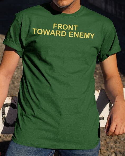 Front Toward Enemy Shirt Trends Bedding