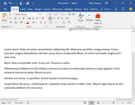 Comment Insérer Du Texte Lorem Ipsum Dans Microsoft Word 2010 Et 2007
