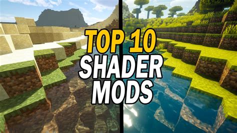 Top 10 Minecraft Shaders 2021 Best Optifine Shader Packs Youtube