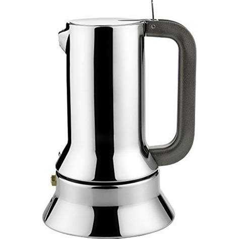 Alessi 90903 Stove Top Espresso 3 Cup Coffee Maker In 1810 Stainless