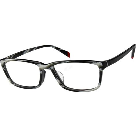 black rectangle glasses 607831 zenni optical eyeglasses zenni zenni optical glasses